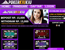 Tablet Screenshot of pokerkiukiu.biz